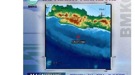 Gempa Terkini Di Jawa Barat Mengguncang Pangandaran Dan Sukabumi Hingga