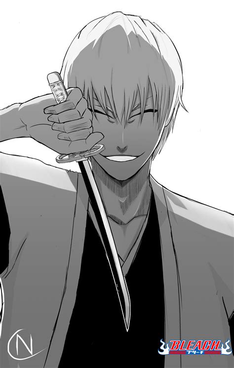 Ichimaru Gin Fan Art By Me Rbleach