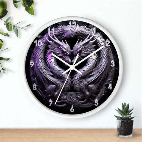 Dragon Wall Clock Dragon Clock Dragon Hanging Clock Cool Dragon