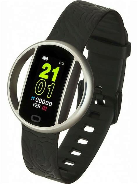 Garett Women Nicole Smartwatch με Παλμογράφο Ασημί Skroutz gr