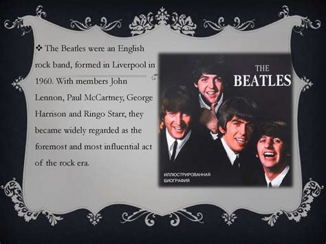 The Beatles Online Presentation