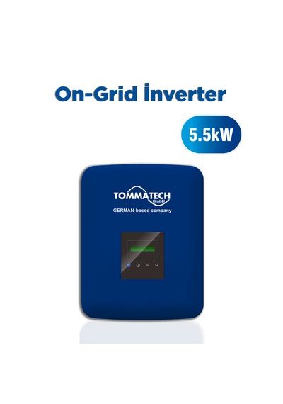 TommaTech Uno Home 5 5kW Tek Faz Dizi İnverter İnvertör ONG TT 13 H 5