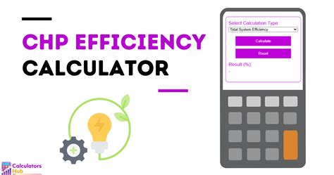 chp efficiency calculator