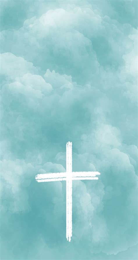 Cross Cloud Phone Wallpaper