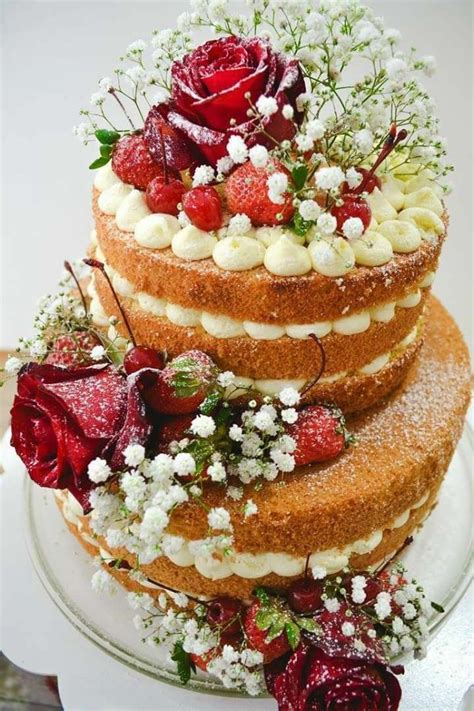 Pin De Gaga Em Naked Cakes Bolos E Doces Receitas Deliciosas