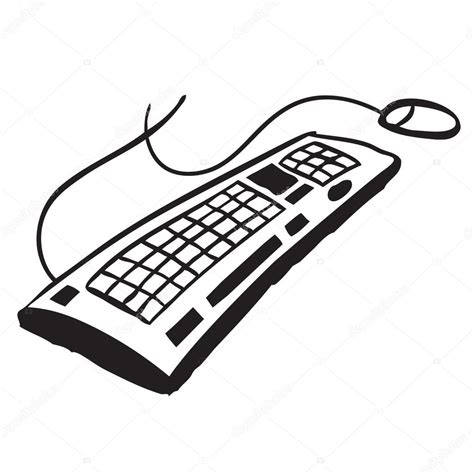 Computer Keyboard Drawing at GetDrawings | Free download