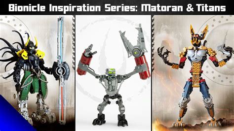 Bionicle Inspiration Series Matoran And Titans Collab Spotlight Youtube