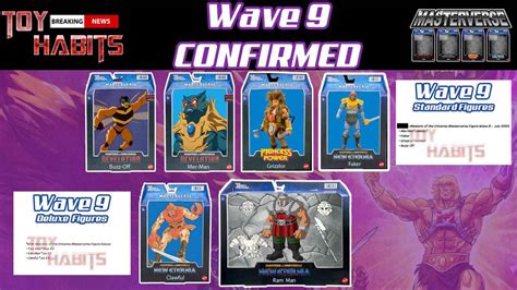 2023 Motu Masterverse Wave 9 Assortment Confirmed Toy Habits