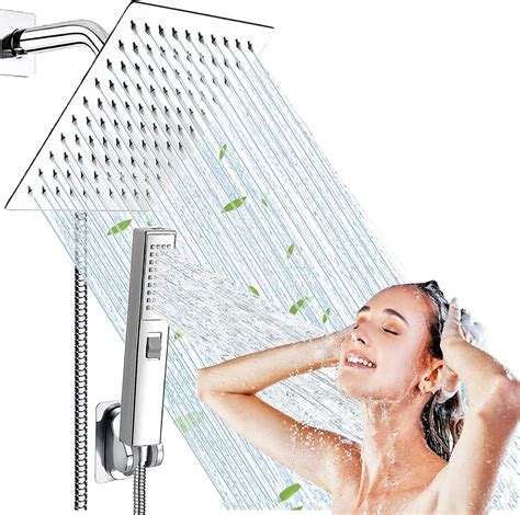 Phyxon Handheld Shower Head With On Off Switch High Pressure 5