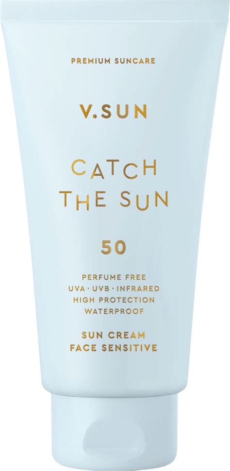 V SUN Sonnencreme Gesicht Catch The Sun Sensitiv LSF 50 75 Ml