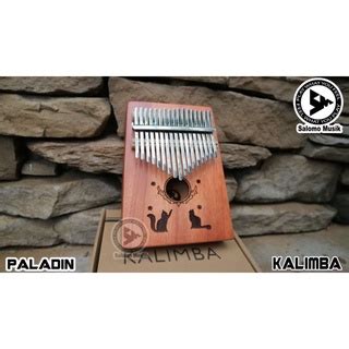 Jual Tradisional Musik Alat Paladin 17c Original Kalimba 17 Key