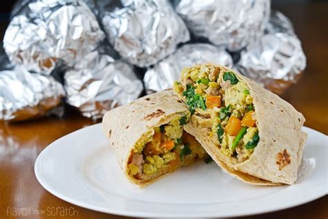 Breakfast Burrito and Happy News - Flavor From Scratch