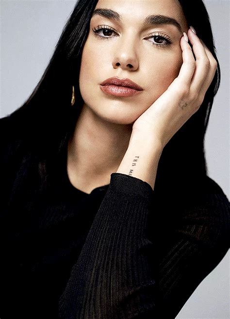Stunning Females Dua Source Dua Lipa Photographed For Ysl Beauty