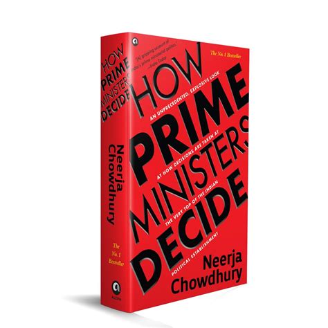 How Prime Ministers Decide Neerja Chowdhury Books