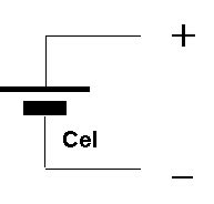 Battery Circuit Symbol Positive Negative