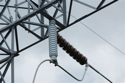 String Insulators Dead End Insulators On Overhead Transmission Lines