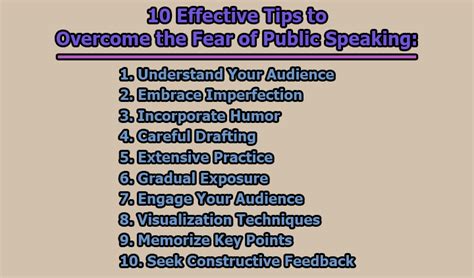 10 Effective Tips To Overcome The Fear Of Public Speaking