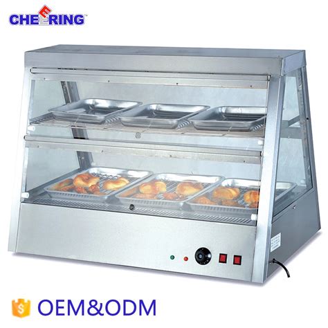 Dh 2 3 Food Warmer Like Kfc Display Showcase China Electric Food Warmer And Cooker