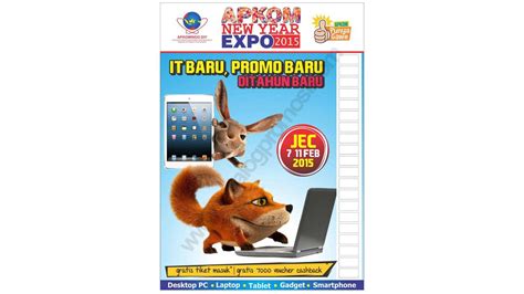 Gebyar Diskon Gadget Dan Komputer Di Apkom New Year Expo