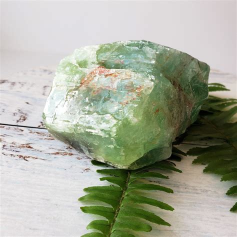 Raw Green Calcite Crystal