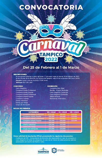 Carnaval y Feria Cazones 2023 PROGRAMA Ferias de México y Eventos