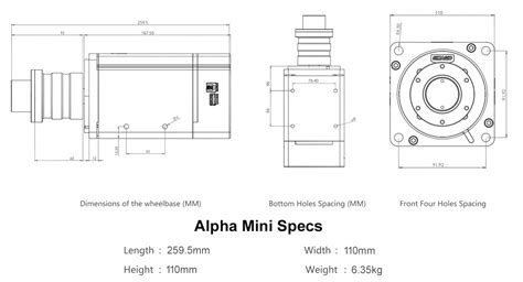 Alpha Mini Direct Drive Italia