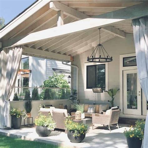 Patio Curtain Ideas For A Modern Farmhouse Soul Lane