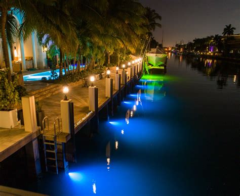 Las Olas Fort Lauderdale Boat Dock Lighting Apexlighting