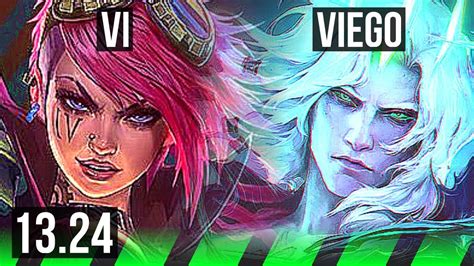 Vi Vs Viego Jng Games Dominating Br Master