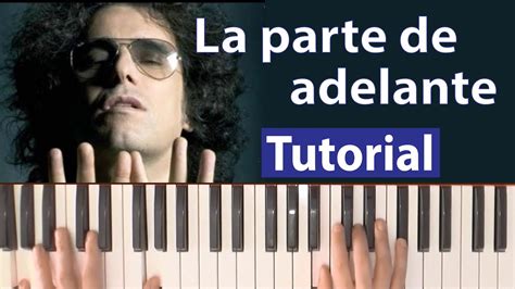 Como Tocar La Parte De Adelanteandrés Calamaro Piano Tutorial