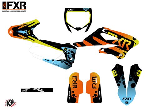 Yamaha Yz 85 Dirt Bike Fxr Dart Frog Graphic Kit Kutvek Kit Graphik