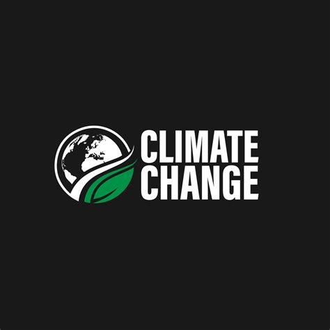 climate change logo vector 21389563 Vector Art at Vecteezy