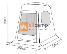 Namiot Do VW T5 T6 Upgrade Dome Premium