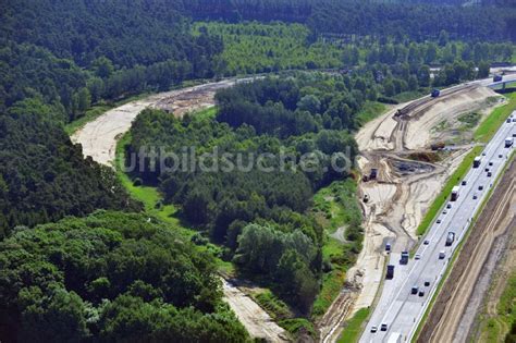 Gro Ziethen Aus Der Vogelperspektive Baustelle Zum Um Und Ausbau Des