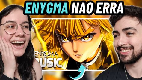 Reagindo Ao Rap Do Zenitsu Hekireki Issen Enygma React Youtube