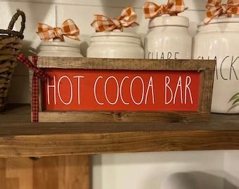 Hot Cocoa Bar Etsy