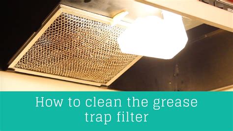 How To Clean The Hood Range Filter Clean Casa YouTube