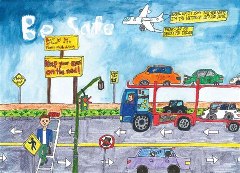 Road Safety Art Contest Winners Fmcsa