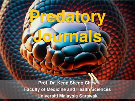 Predatory journals