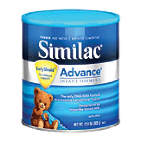 Similac Advance Infant Formula Wiron Powder 129oz Dairy Powder