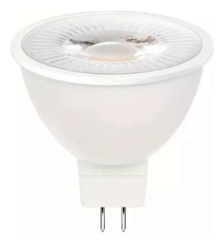 Lâmpada Led Dicroica Mr16 7w 220v Gu5 3 Branco Frio Dimer Luz Branco