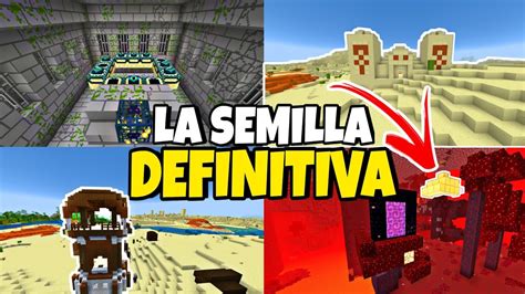 La MEJOR SEMILLA De MINECRAFT BEDROCK 1 19 Para SURVIVAL Semillas