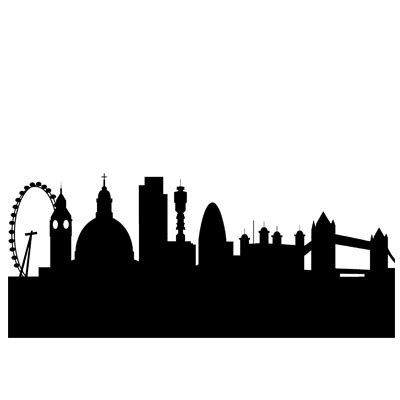 London Skyline Silhouette Free - ClipArt Best