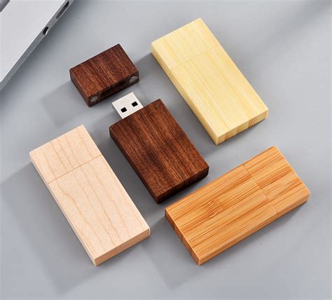 Photography Customized Logo Square Wooden Usb T Box Usb Flash Drive Usb 30 8gb 16gb 32gb