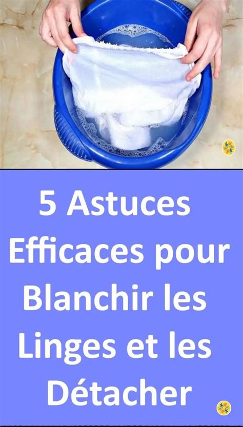 Solutions Pour Blanchir Le Linge Sans Utiliser Leau De Javel