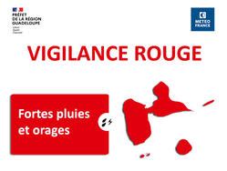 Cp Du Alerte Rouge Fortes Pluies Et Orages Communiqu S