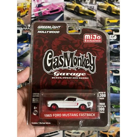 Jual Greenlight Gas Monkey Garage Ford Mustang Fastback | Shopee Indonesia