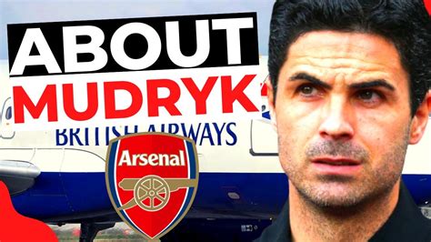 BREAKING NEWS ARSENAL NEWS TODAY ARTETA KNOWS THAT MUDRYK WILL COME