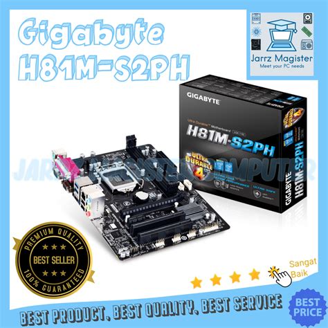Motherboard Gigabyte H81 H81m S2ph Intel Lga 1150 Ddr3 Mainboard