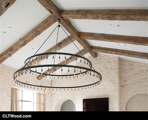 Solid Wood Ceiling Beams – CLT WOOD